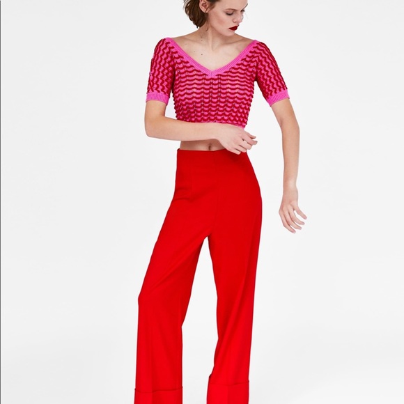 Zara knit crop top - Picture 4 of 5